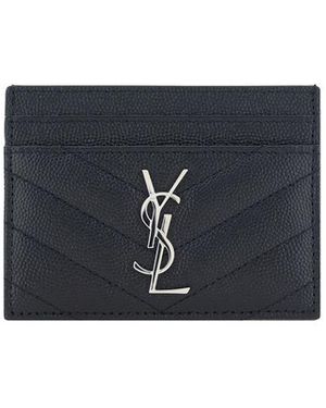 Saint Laurent Card Holder - Blue
