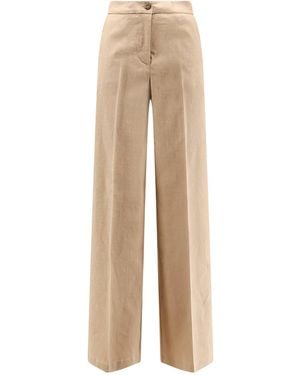 Pinko Rtw Lino Viscosa Elastan - Natural