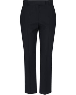 McQueen Trousers Wool - Blue