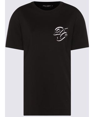 Dolce & Gabbana Cotton T-Shirt - Black