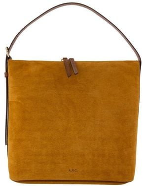 A.P.C. Vera Shoulder Bag - Brown