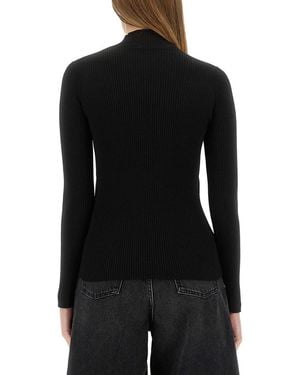 KENZO Kenzo Boke Flower Embroidery Sweater - Black