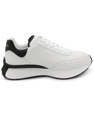 McQueen Fw24 Sprint Runner Trainers - White
