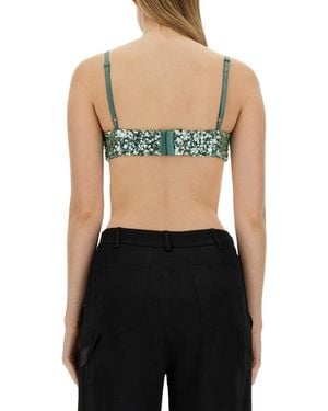 Moschino Sequined Cropped Top Polyester Tops - Black