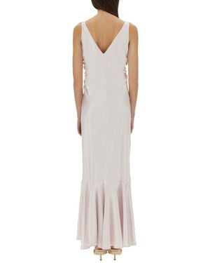 Sportmax Katia Long Dress Polyester - Pink