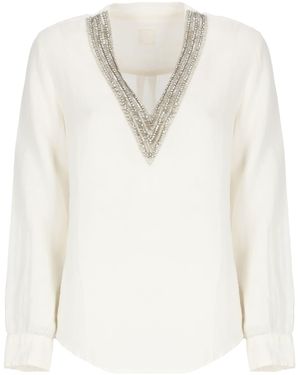 120% Lino Linen Shirt - White