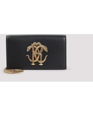 Roberto Cavalli Shoulder Bag - Black