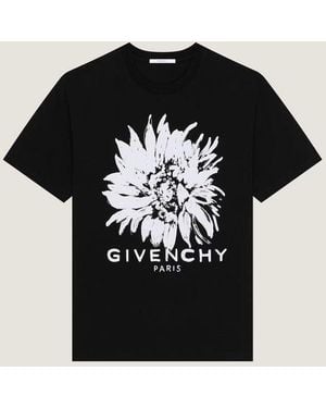 Givenchy Givenchy Logo-Graphic Print T-Shirt - Black