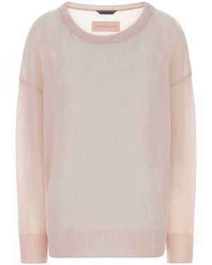 Balenciaga Pastel Cashmere Oversize Jumper - Natural