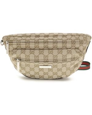 Gucci Small Tag Shoulder Bag - Natural