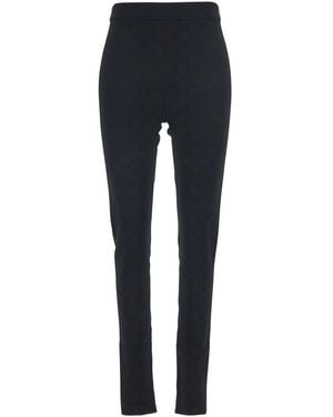 Gucci Leggings Viscose Blend Pants - Blue