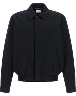 Saint Laurent Saint Laurent Cotton Shell Jacket - Blue