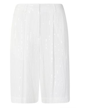 MEIMEIJ Bermuda Viscosa Poliammide Short - White