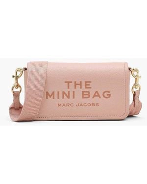 Marc Jacobs Crossbody Bag Grain Leather - Pink