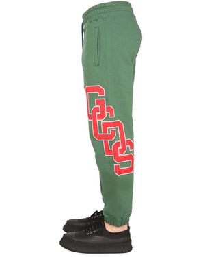 Gcds Gcds Elastic Waist Sweatpants - Green