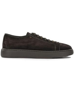Santoni "Damps" Low Sneakers - Black