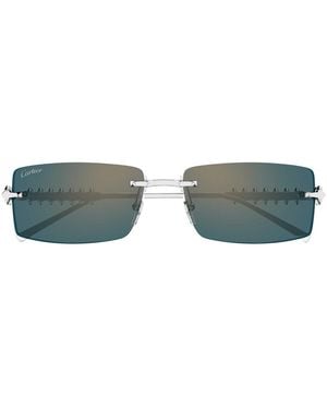 Cartier Ct0604S Clash De Metallo Sunglasses - Grey