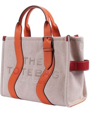 Marc Jacobs The Medium Tote Cotton Polyester Handbag - Pink