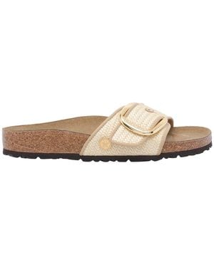 Birkenstock Madrid Big Buckle Sandals - Natural