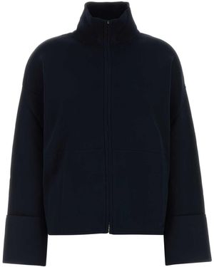 Max Mara Dark Blue Viscose Blend Formato Sweatshirt