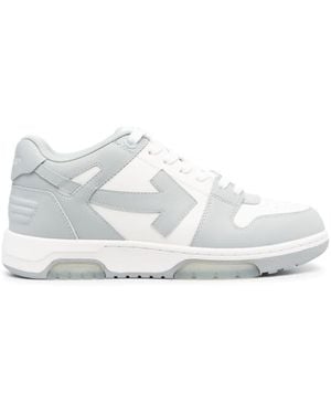 Off-White c/o Virgil Abloh Out Of Office Leather Sneakers - White