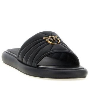 Pinko Slippers Footwear Flats - Black