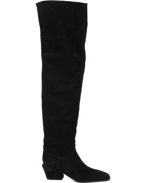 Paris Texas Bettina Over The Knee Boot - Black
