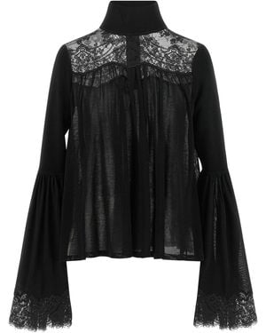 Zimmermann Valiant Blouse - Black