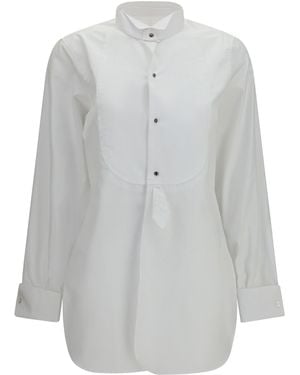 Maison Margiela Tuxedo Shirt Cotton - White