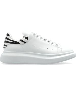 McQueen Sports Shoes With Logo - White