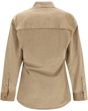 DARKPARK Anne Corduroy Shirt Cotton; Elastane - Natural