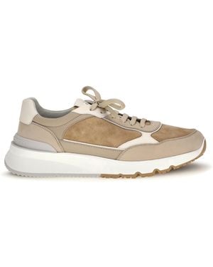 Brunello Cucinelli Leather Sneakers - White