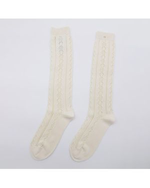 Valentino Cotton Socks - White
