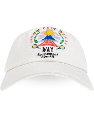 CASABLANCA Baseball Cap - White