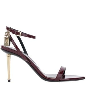 Tom Ford Sandals Leather Calf - Red