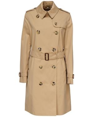 Burberry Heritage Kensington Trench - Natural