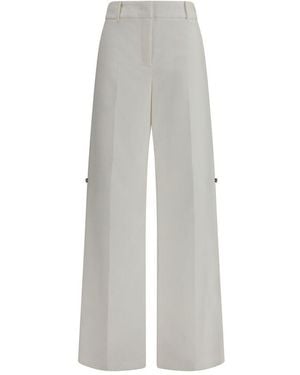 Fendi Cotton Pants - Gray