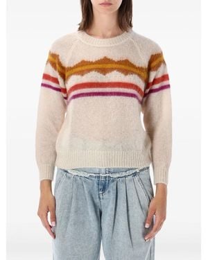 Isabel Marant Monette Raglan-Sleeve Jumper - Red