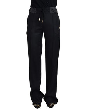 Dolce & Gabbana Wide Leg Pants Model Pan74204 - Black