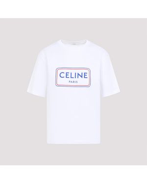 Celine Loose Fit T-Shirt - White