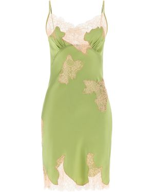 Vaillant Signature Lace Dress Viscose Spandex - Green