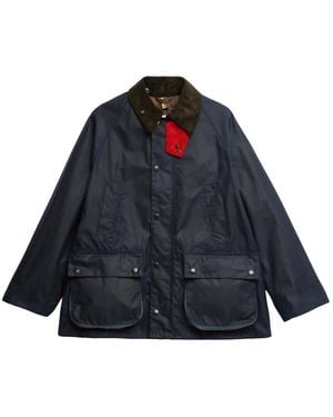 Paul Smith Waxed Cotton Jacket - Blue
