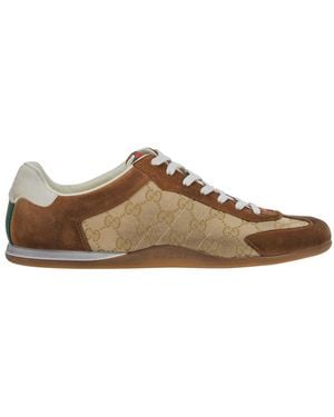 Gucci Shift" Sneakers - Brown
