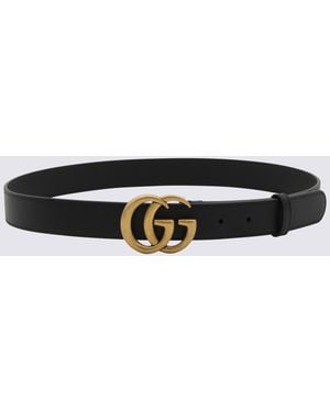 Gucci Belts _Calf - Black