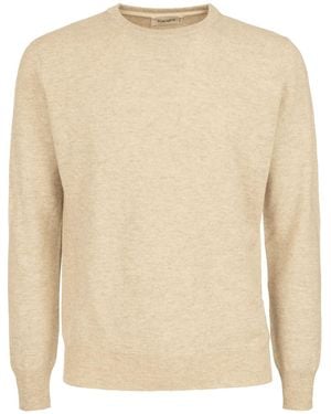 Kangra Wool And Cashmere Jumper - Natural