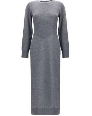 Givenchy Open Back Long Dress - Gray