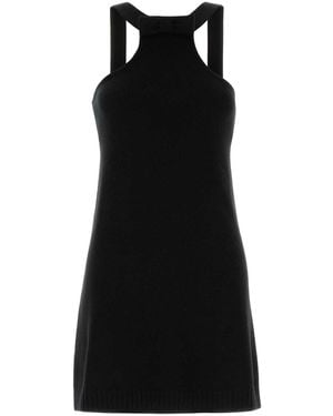 Prada Wool Mini Dress - Black