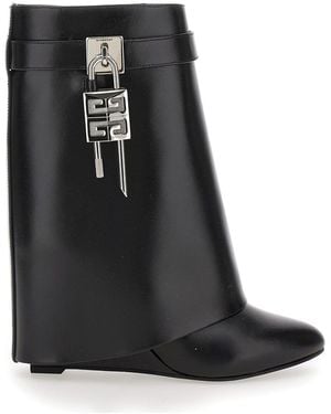 Givenchy Short Shark Boot - Black
