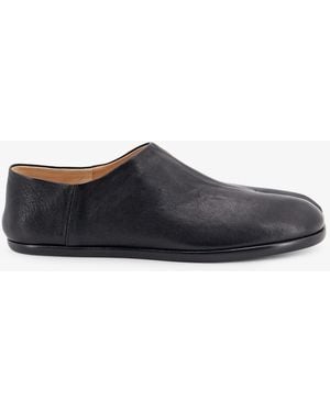 Maison Margiela Tabi Leather Slip-Ons - White