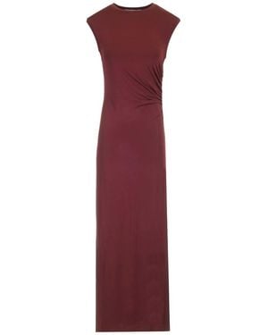 Stella McCartney Crewneck Sleeveless Maxi Dress - Purple